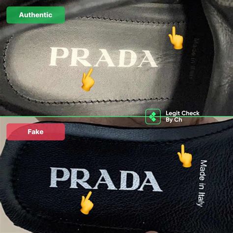 fake prada shoes|how to authenticate Prada.